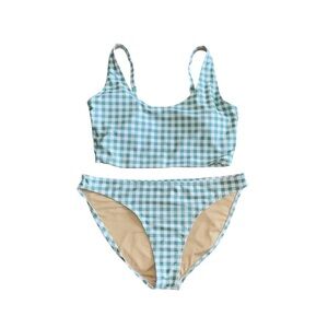 Old Navy two-piece gingham swimsuit - large